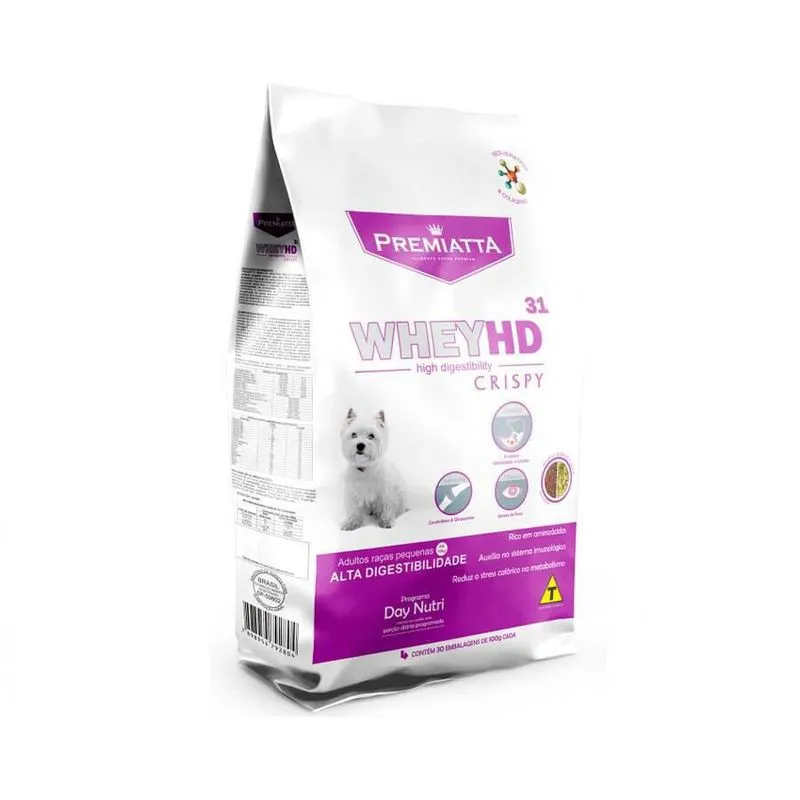 Wheyhd Crispy Para Cães Adultos De Raças Pequenas 3Kg