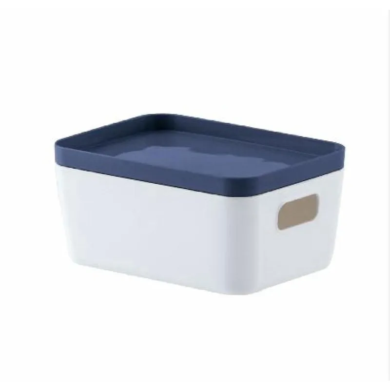 Cesto Organizador Com Tampa Idealle 41 X 32 X 17Cm