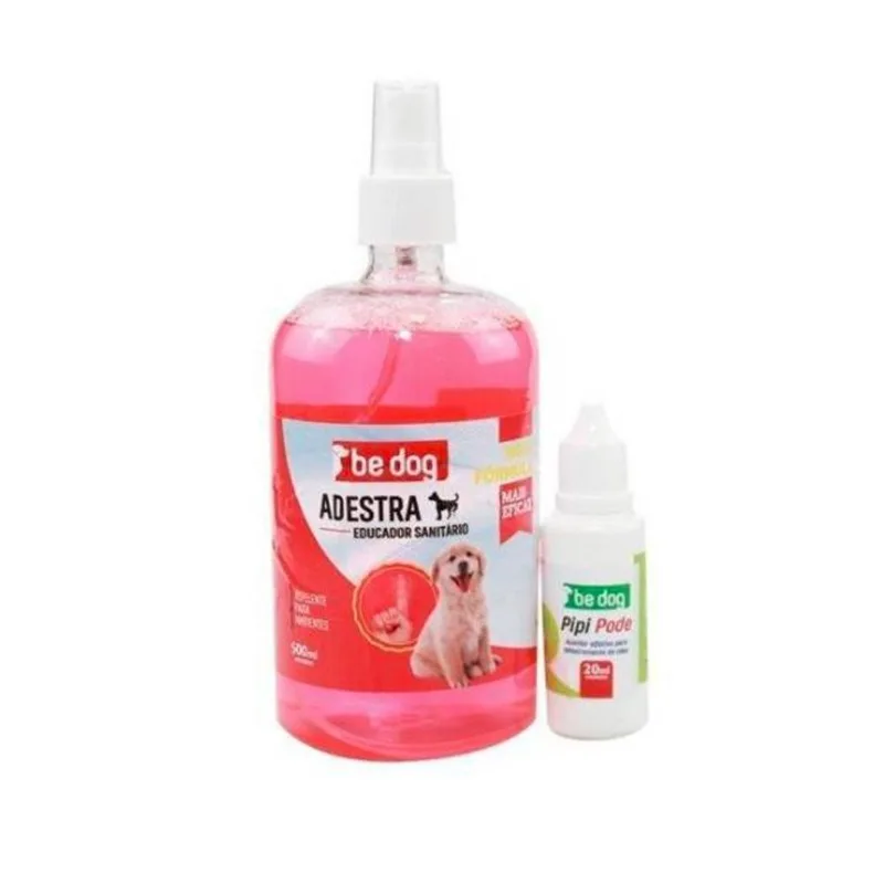 Educador Canino Xixi Não Pode + Xixi Pode Be Dog - 500ml