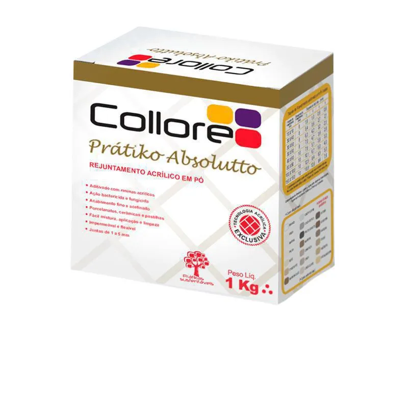 Rejunte Acrílico Para Piscina Absoluto Cor Camurça 1kg