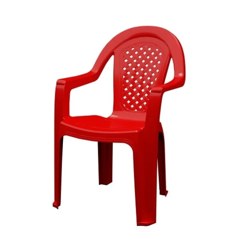 Cadeira Plástica SolPlast Jacarecica Vermelha