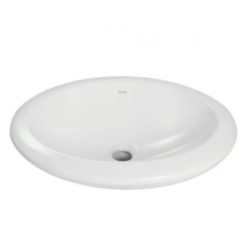 Cuba de Sobrepor para Banheiro 48cmx38cmx15,2cm Eternit Branco