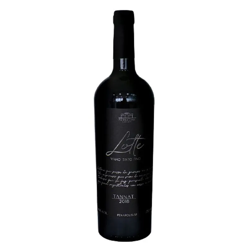 Vinho Tinto Fino Lotte Tannat 750ml - Vinícola Ferracini