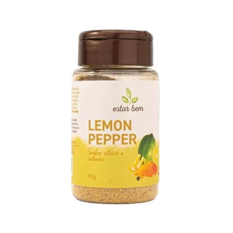 Lemon Pepper Estar Bem 90G