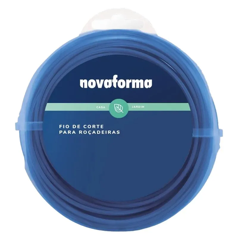 Fio De Corte Roçadeira Quadrada 3mm 50m Novaforma