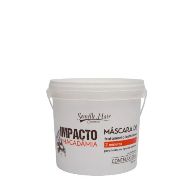 Hidratação Profunda Macadâmia Auto Impacto Semelle Hair