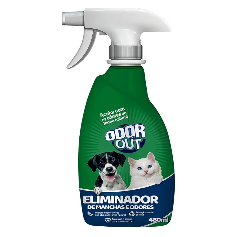 Eliminador De Manchas E Odores Odorout - 480 Ml