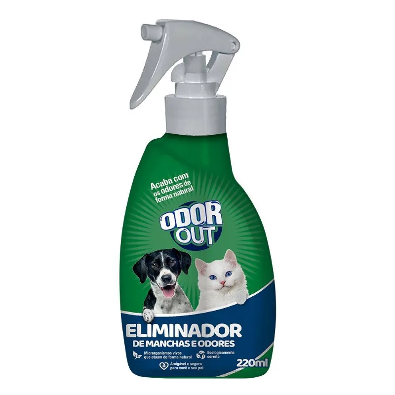 Eliminador De Manchas E Odores Odorout - 220 Ml