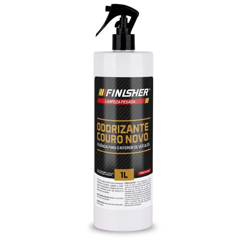 Aromatizante Odorizante Couro Novo 1l Refil Finisher