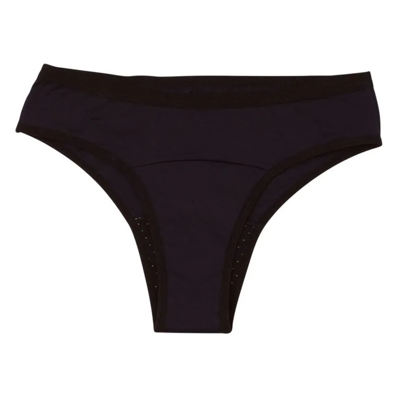Calcinha Absorvente Violeta Cup - Preta PP