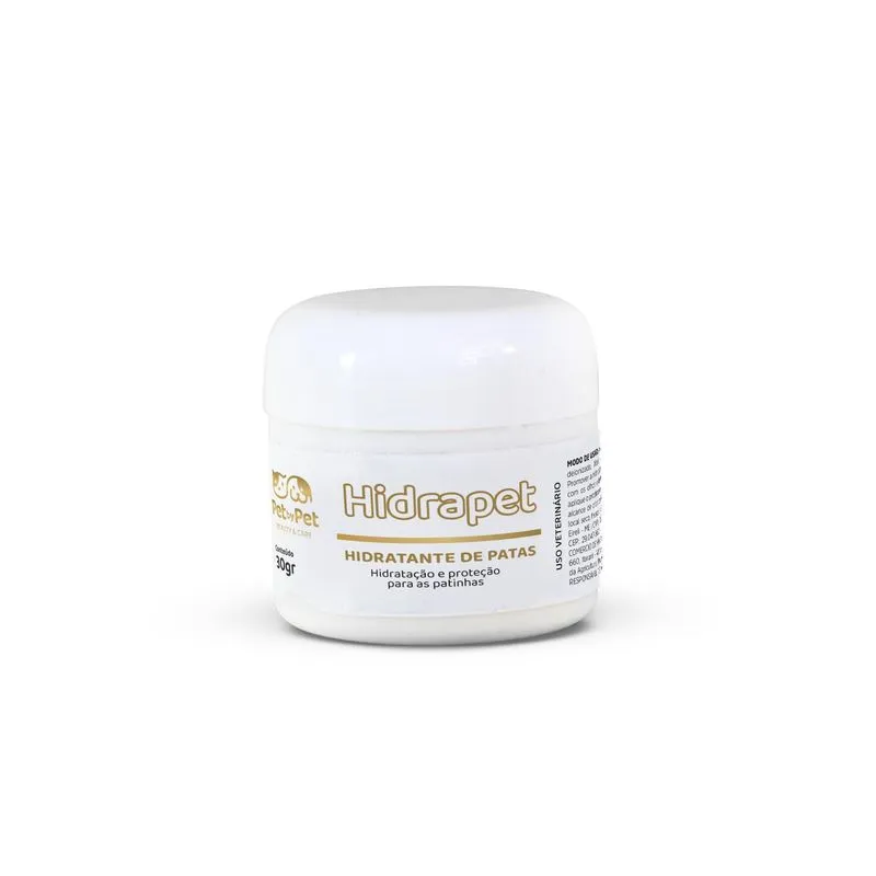 Hidratante De Patas Hidrapet Focinho Com Cera De Abelha 30g