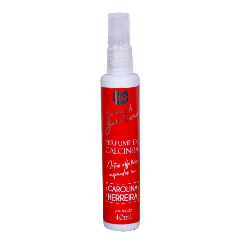 Perfume de Calcinha Banho de Gata 40ML Banho de Gata Perfume de Calcinha 40ml