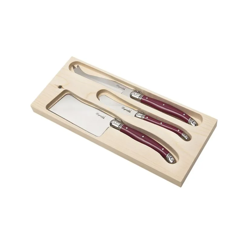 Conjunto Queijo Luxo Cabo Bordo - Laguiole