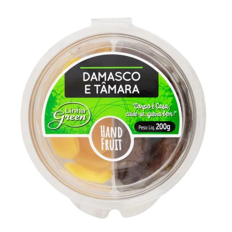 Mix Damasco e Tamara Seco Hand Fruit 200 g