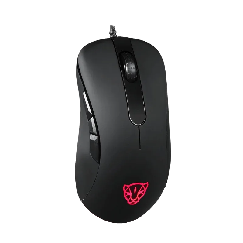 Mouse Motospeed V100 Preto 8 Botoes 6400 Dpi Rgb Gamer