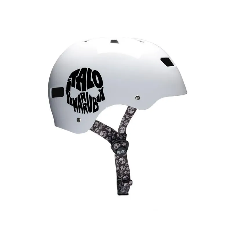 Capacete Niggli Italo Penarrubia Pro Model Light Branco P