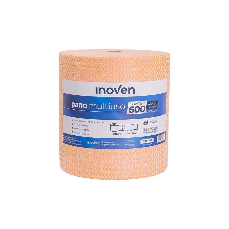 Pano Multiuso Inoven 28x240m 35g Laranja