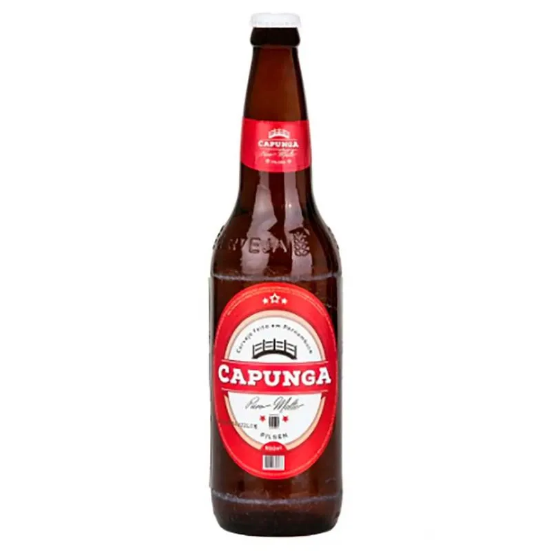 Cerveja Pilsen Puro Malte Capunga 600ml