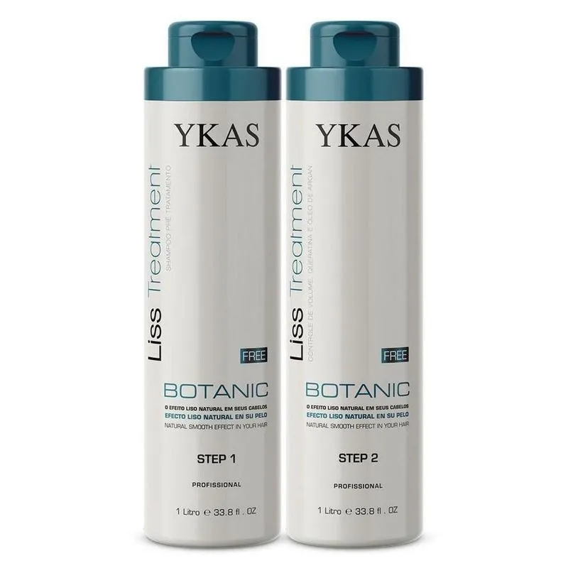 Ykas Botanic Escova Progressiva Formol Free (2 x 1 Litro)