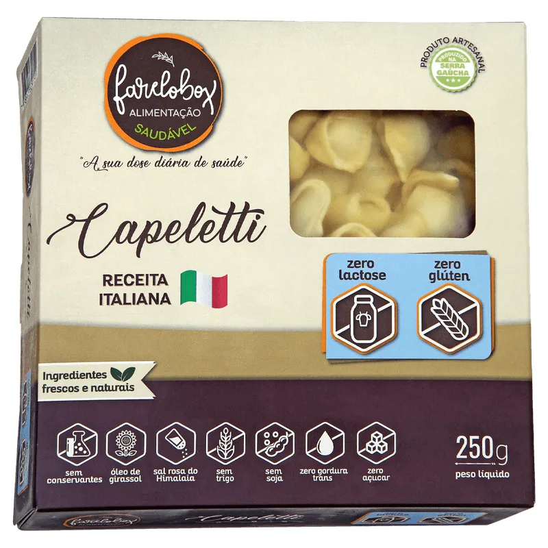 Capeletti Fareblox Zero Glúten 250g