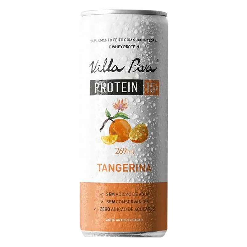 Suco VILLA PIVA Protein 15g Tangerina 269ml