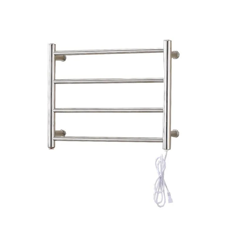 toalheiro termico pequeno redondo c/e inox podido cromado - 110v