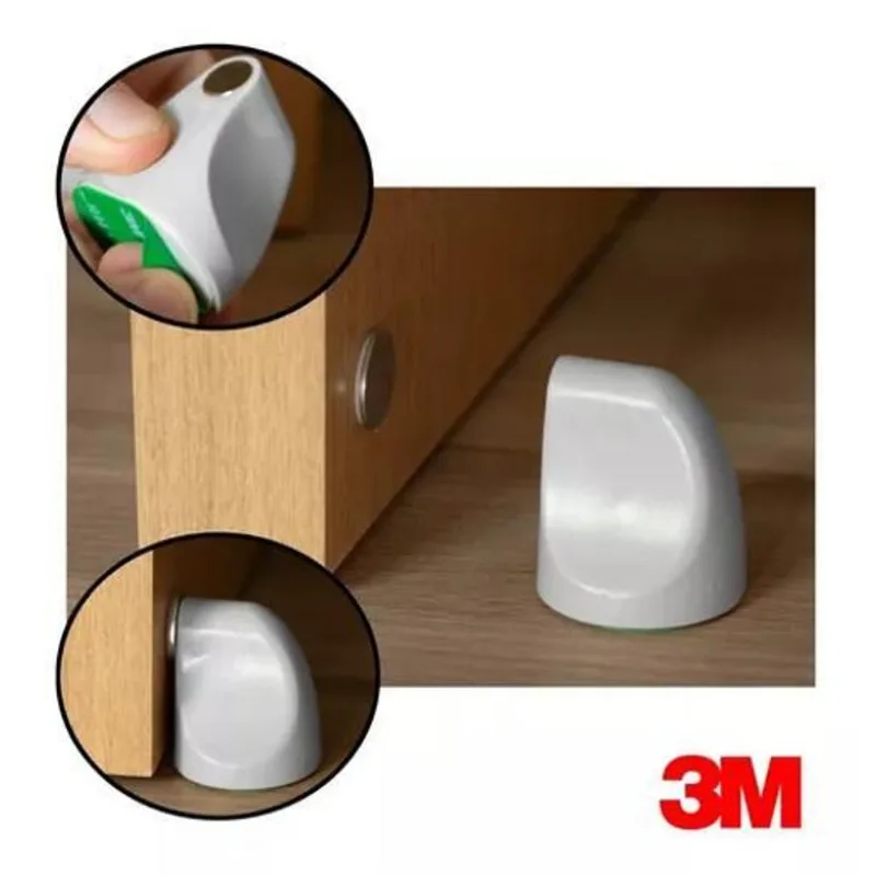 Imã Para Travar Porta Magnético Fixador Adesivo Comfortdoor