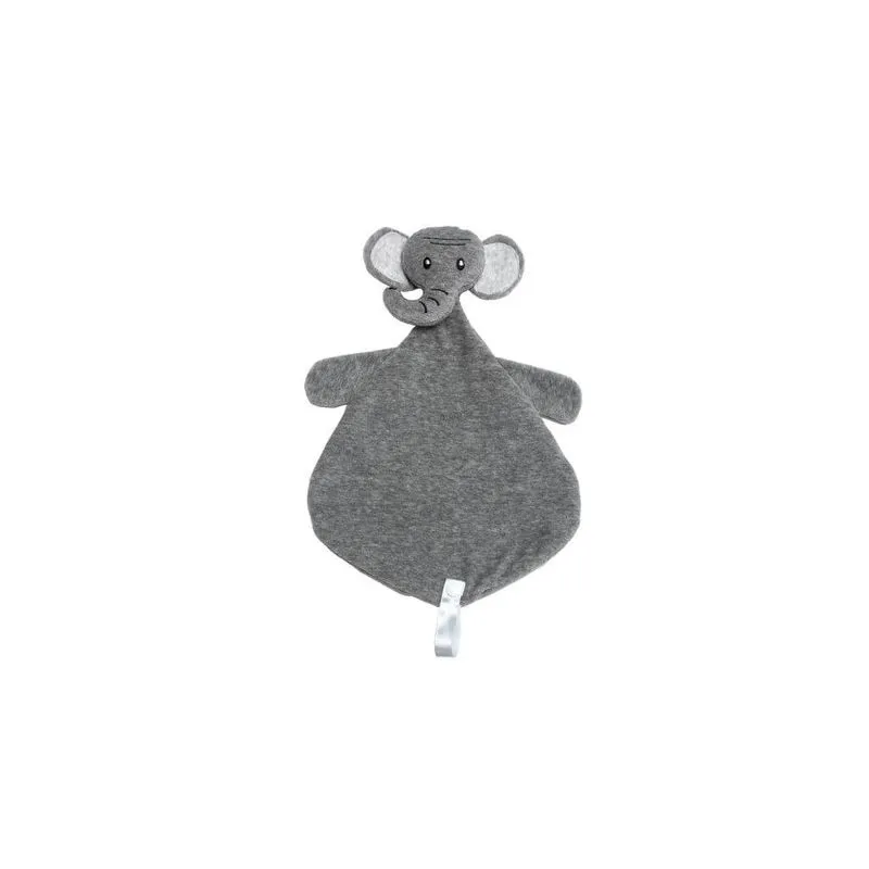 Naninha Algodão Elefante Cinza - Baby Pil