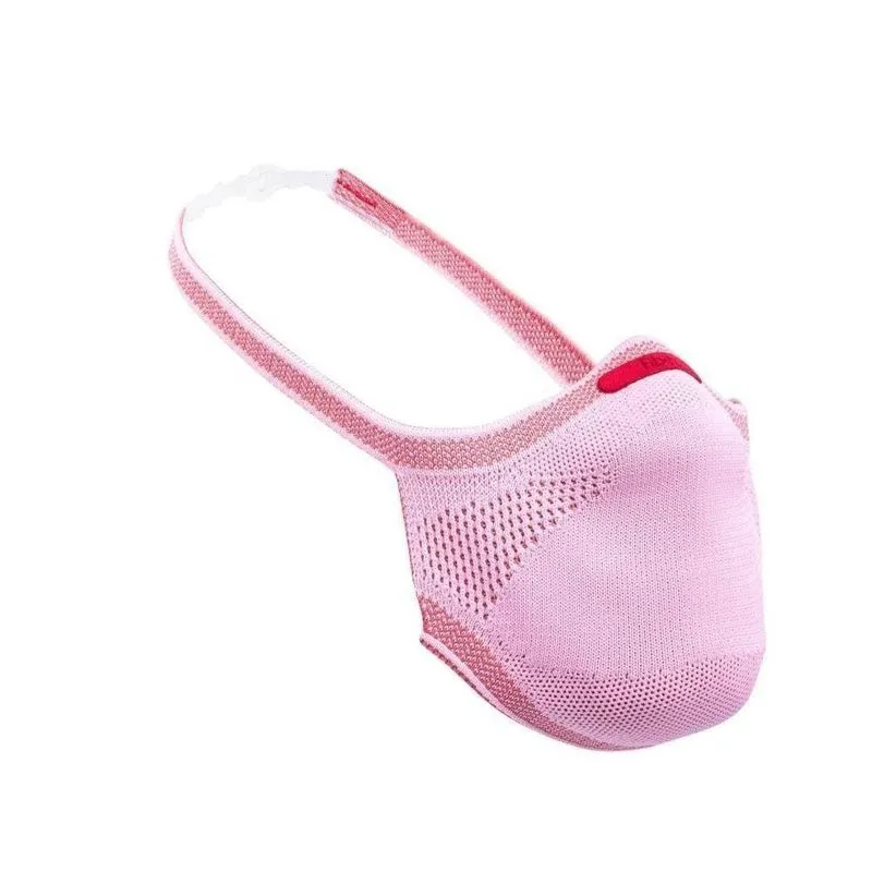 Máscara De Proteção Reutilizável Fiber Knit M Rosa