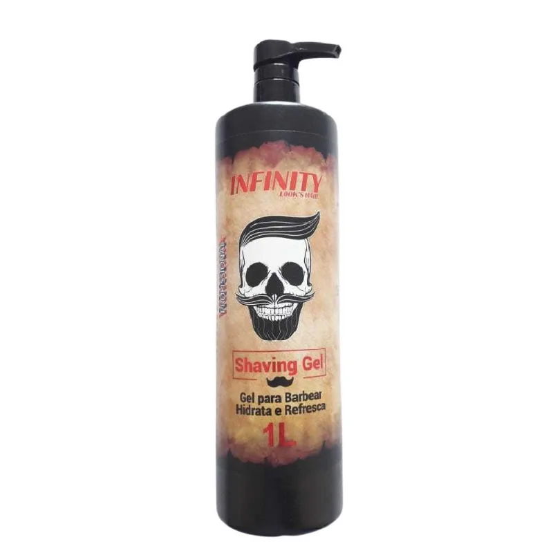 Infinity Look's Hair Shaving Gel De Barbear 1lts