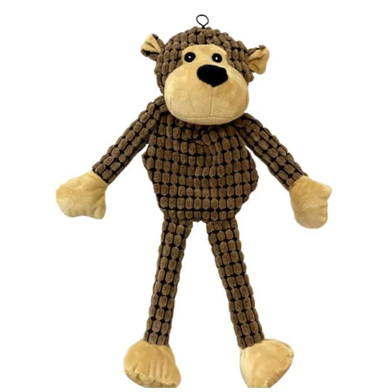 Macaco De Pelucia Caes 50 Cm Marrom