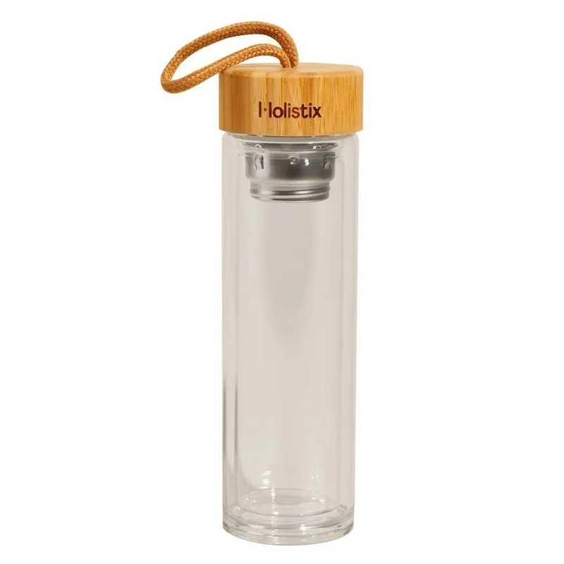 Garrafa de Chá com Infusor Holistix 1Un