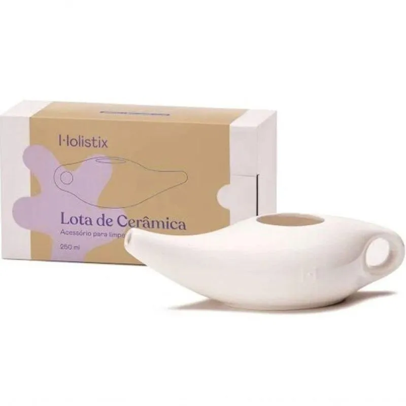 Higienizador Nasal Lota Nasal De Cerâmica 250ml