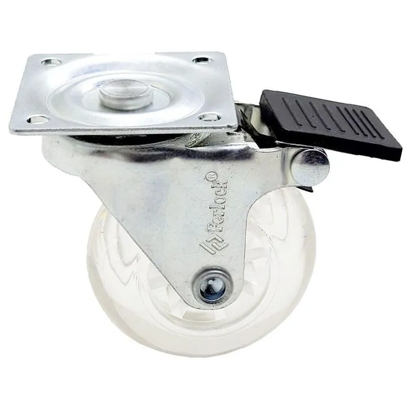 Rodízio Silicone Ferlock 50mm Com Freio