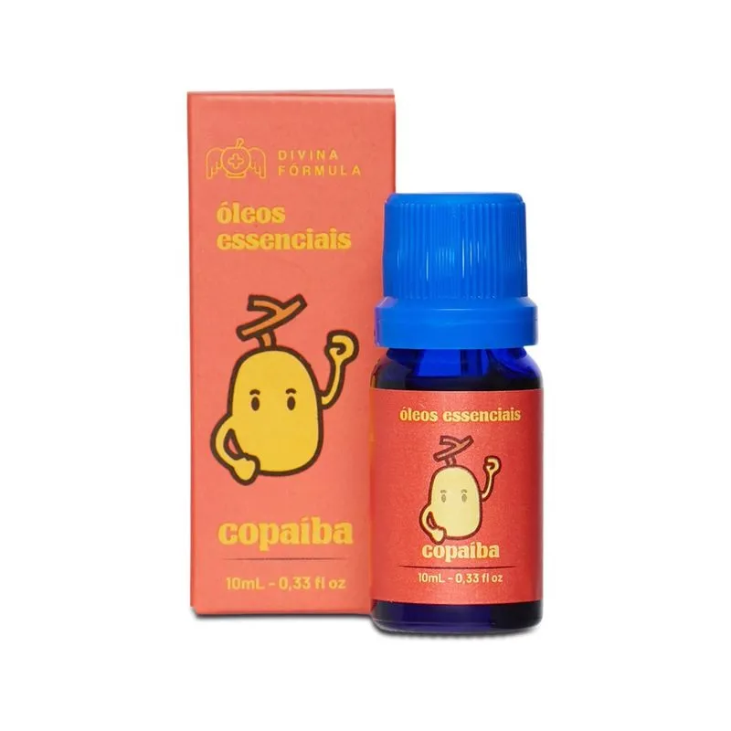 Óleo Essencial Copaíba 10Ml Divina Fórmula