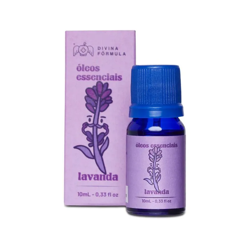 Óleo Essencial Lavanda 10ml Divina Fórmula