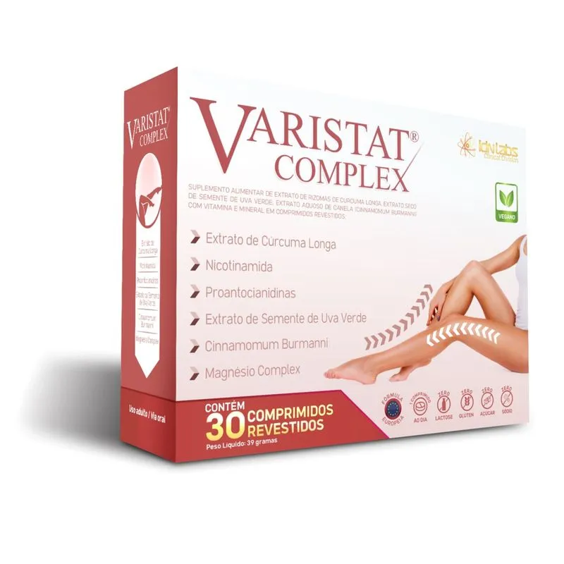 Varistat Complex Varizes circulação c/30 cpr idn labs