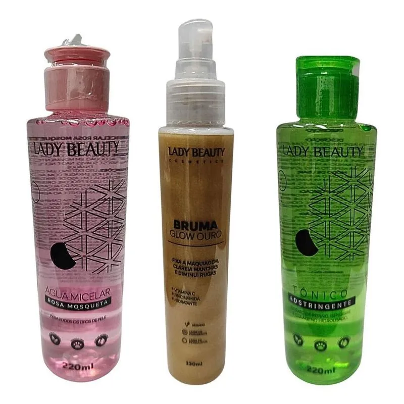 Kit Limpeza De Pele Revitalizante + Água Micelar