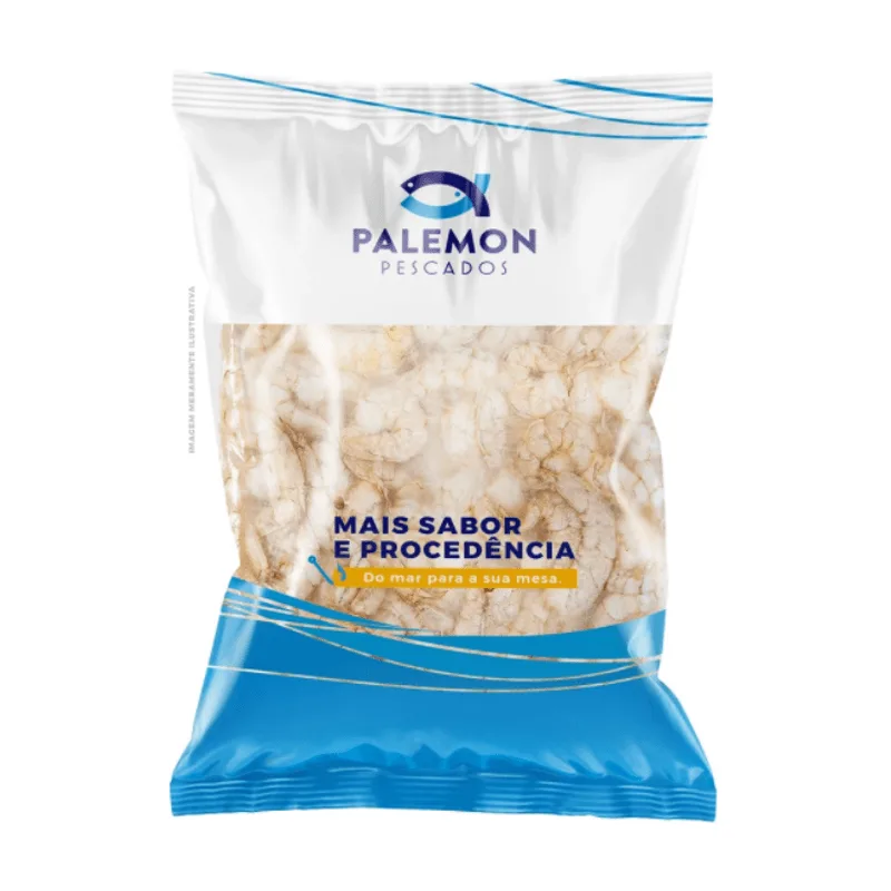 Camarao Cinza Limpo 51/60 500g