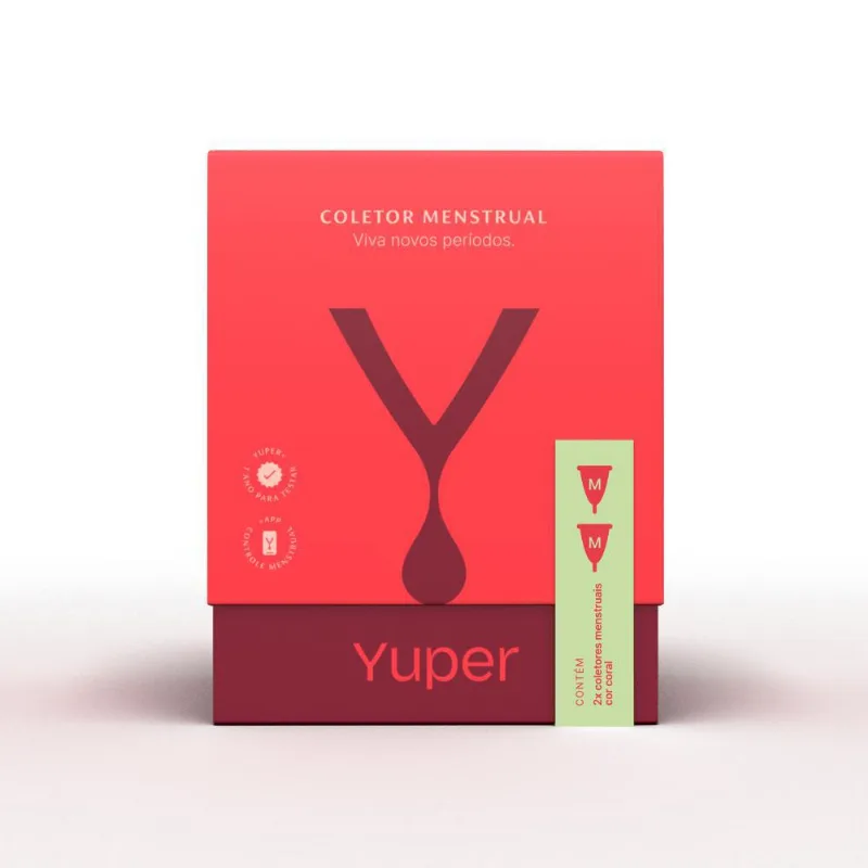Coletor Menstrual Yuper - 2 Unidades