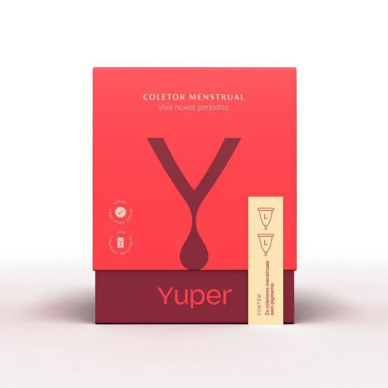 Coletor Menstrual Yuper - 2 Unidades