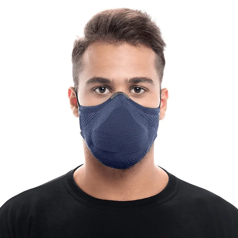 Máscara Knit Tamanho M Antiviral Max95 Azul - 1 Unidade