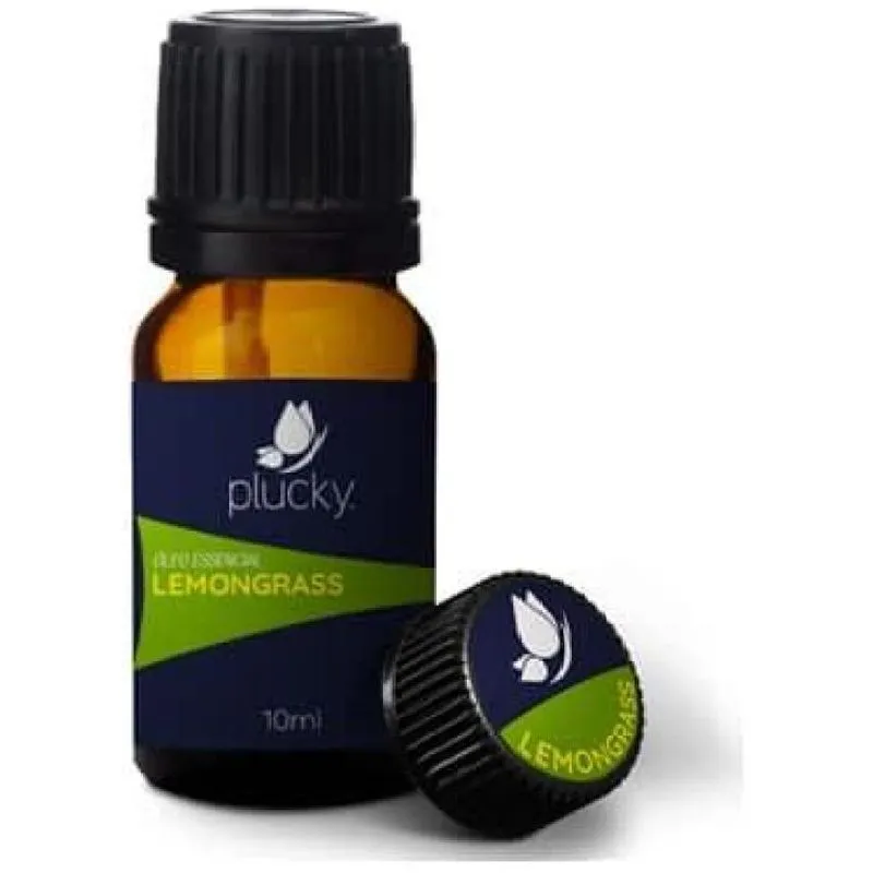 Óleo Essencial De Lemongrass Plucky