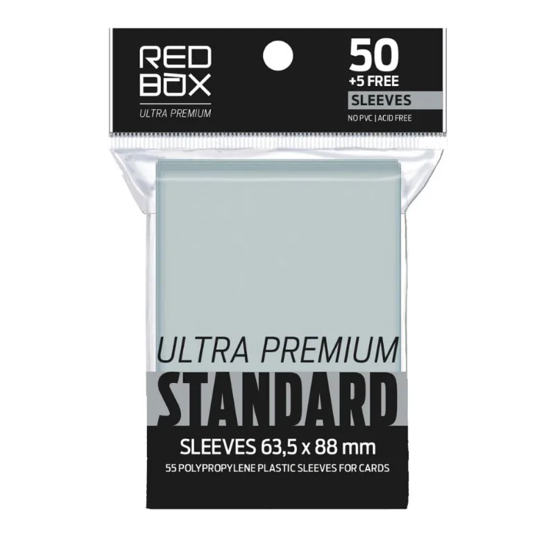 Sleeves Proteção Para Carta Ultra Premium 63,5x88mm 55 Pçs