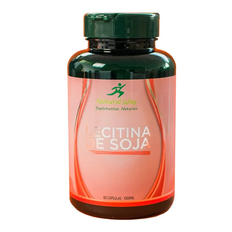 Lecitina De Soja 60cápsulas Natural Way Suplementos
