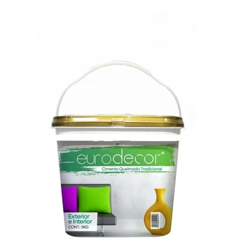 Cimento Queimado Pronto Eurodecor Mousse De Avelã 5kg