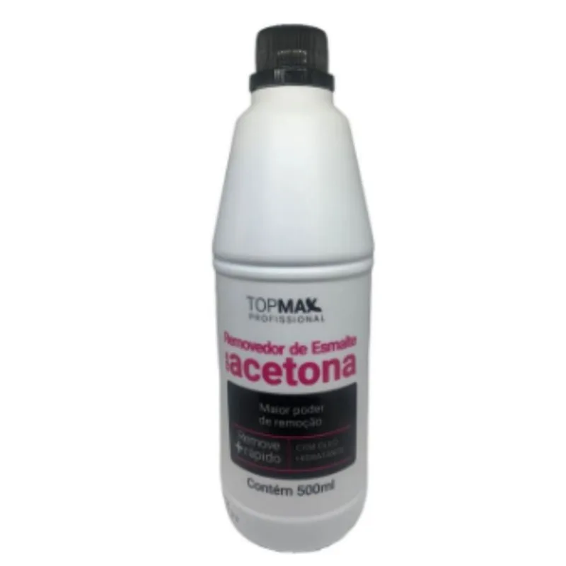Removedor De Esmalte Com Acetona Topmax 500ml