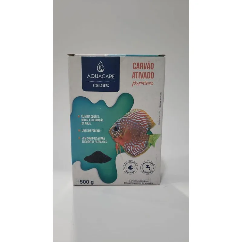 Carvão Ativado Aquacare - Absorção De Toxinas - Ph Neutro
