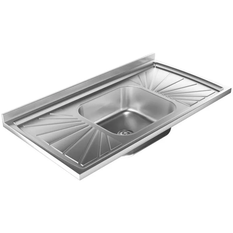 Pia de Cozinha Com Válvula Inox GNX 105x14x53cm PIA10001