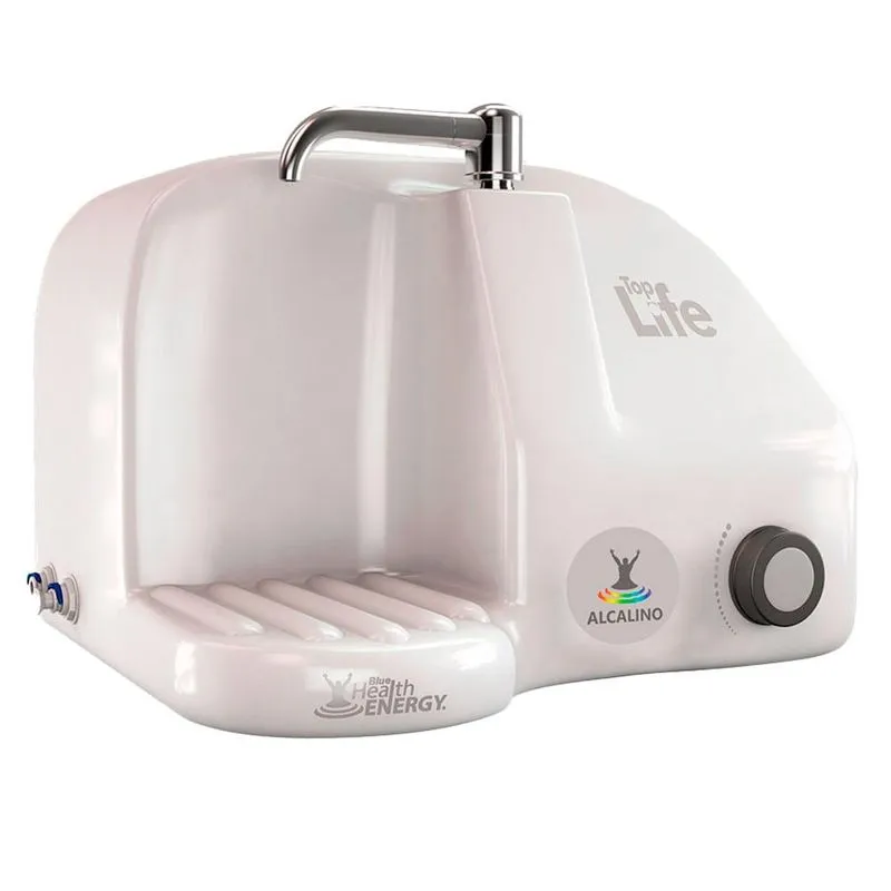 Purificador De Água Top Life Blue He Branco Com Alcalinização - 21281